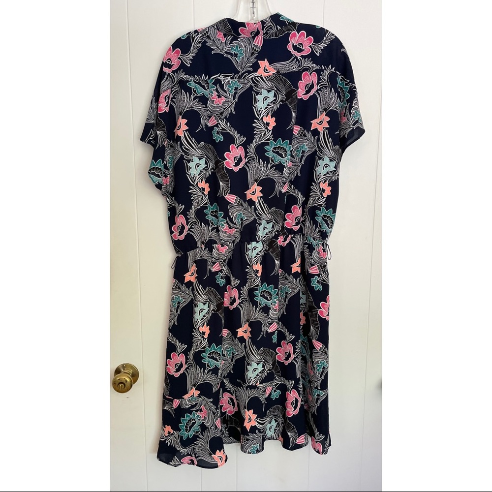 NWT Banana Republic Tropical Short Sleeve Dress